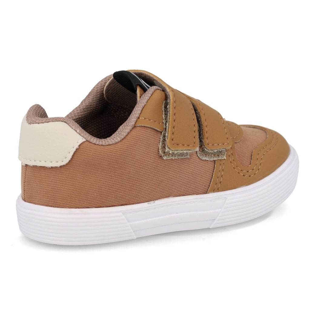 Molekinho Tenis 2136-173-26281-76941 Caramelo-Branco Off Sint_6__